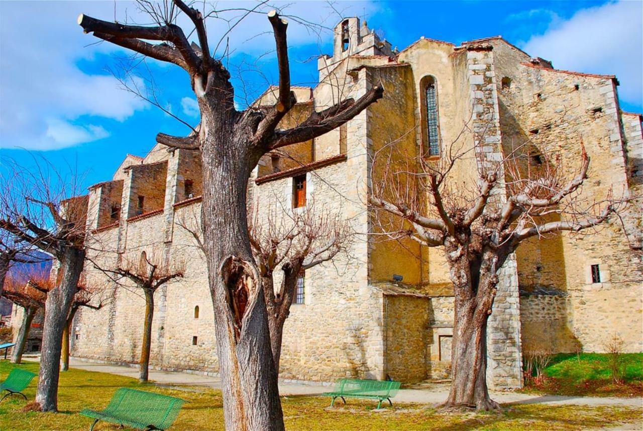 Naturaleza y aire puro en el Pirineo oriental en una bonita casa rural de piedra Prats-de-Mollo-la-Preste Exterior foto